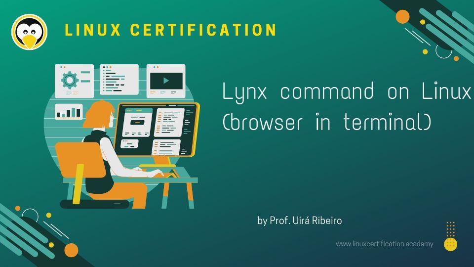 Lynx command on Linux (browser in terminal) [Basic Guide] Linux